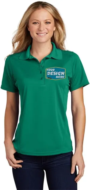 Women's Custom Polo Shirts - Breathable, Lightweight & Embroidered