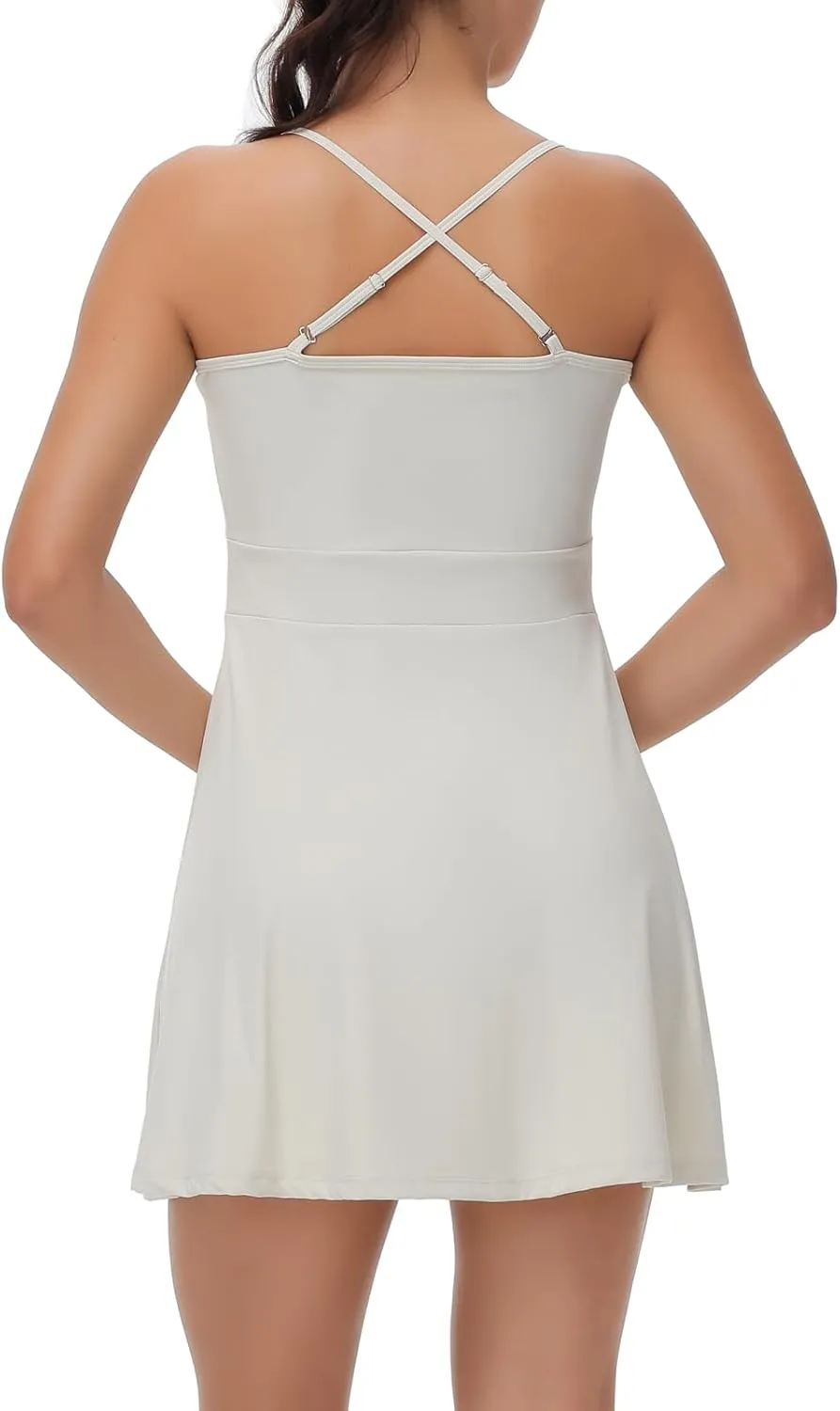 Womens Golf Tennis Dress Workout Athletic Active Mini Dresses with Shorts 2 Piece Sets Outfits Cute Clothes Summer