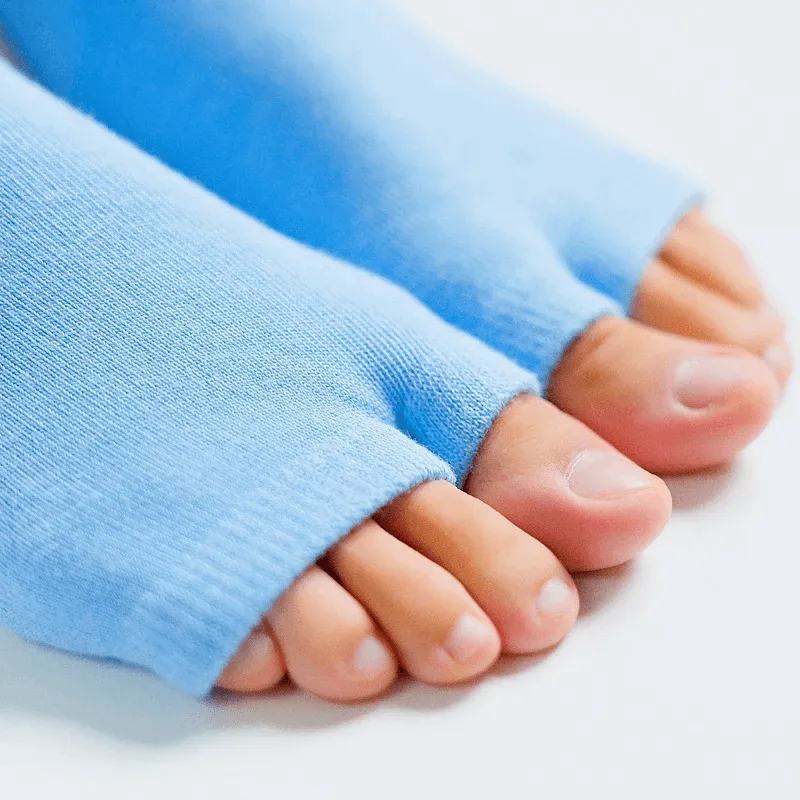 Women's Open Toe Non-Slip Yoga Socks with Silicone Sole - SF0327