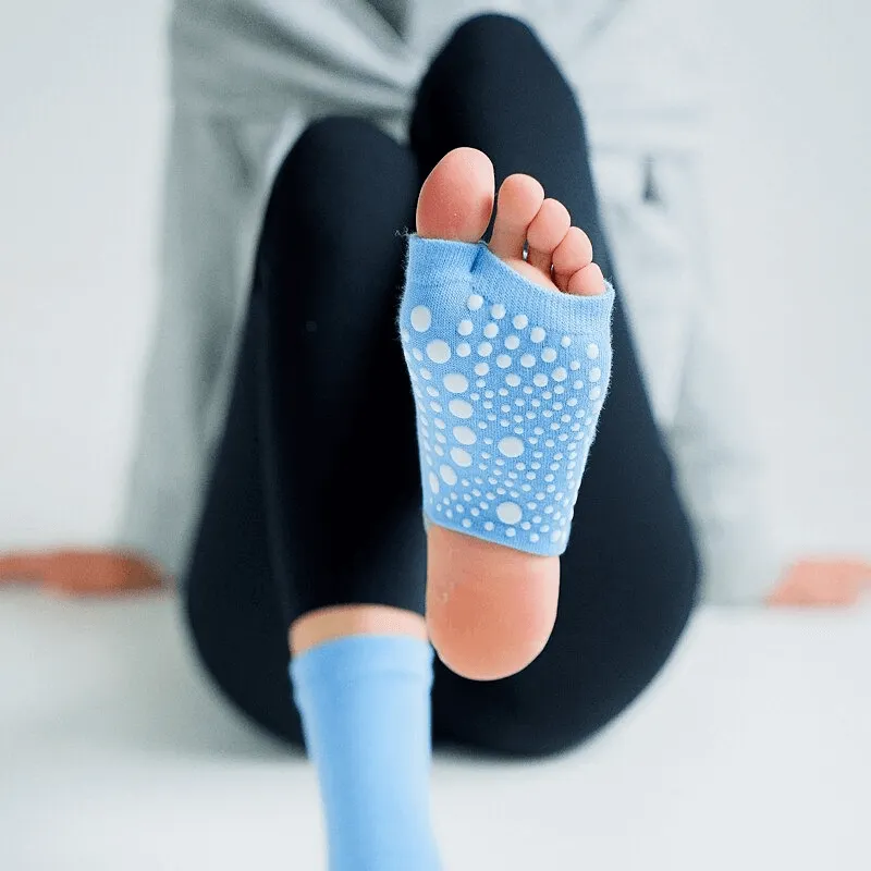 Women's Open Toe Non-Slip Yoga Socks with Silicone Sole - SF0327